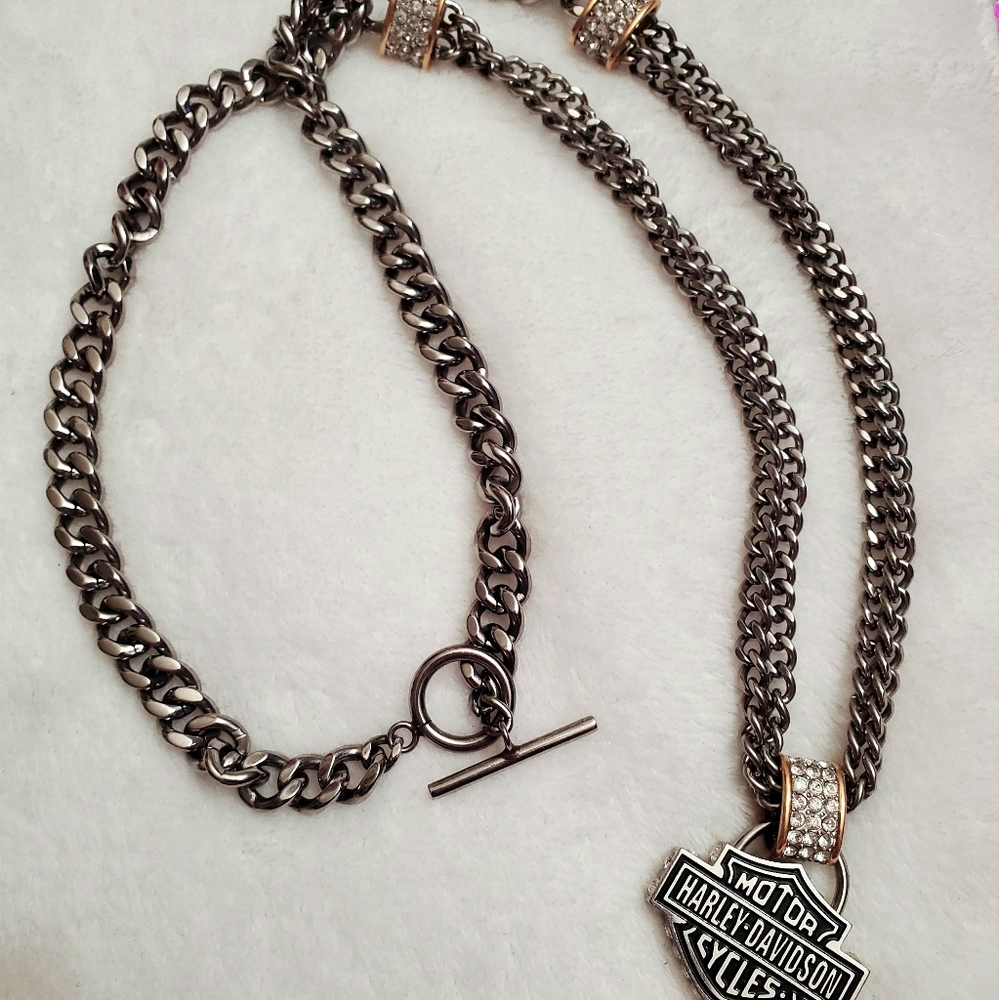Harley Davidson Chain Necklace